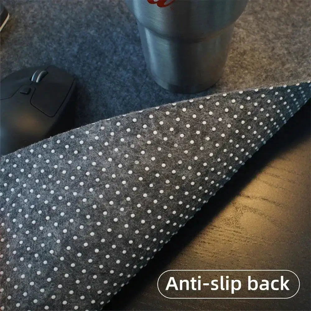 Large Wool Felt Mouse Pad Desk Protector for Office and Home