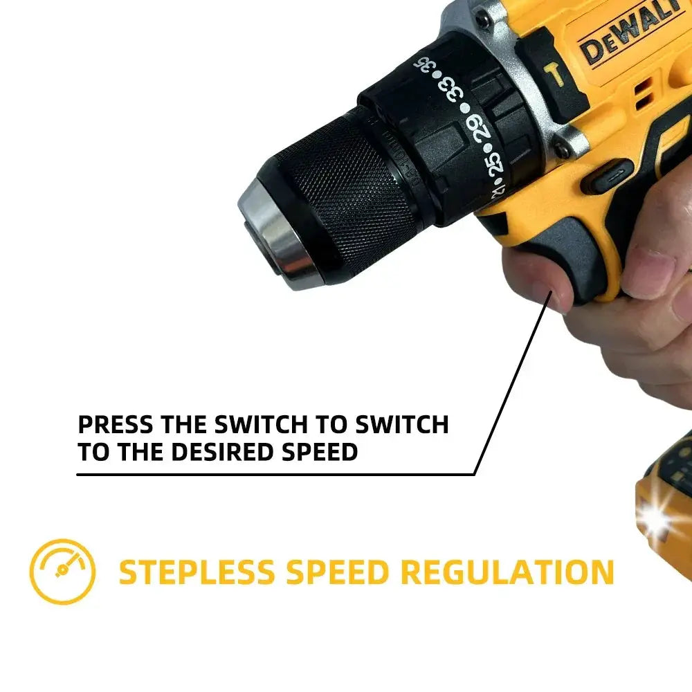 DeWalt DCD805 20V Max Brushless Impact Drill 1/2 In