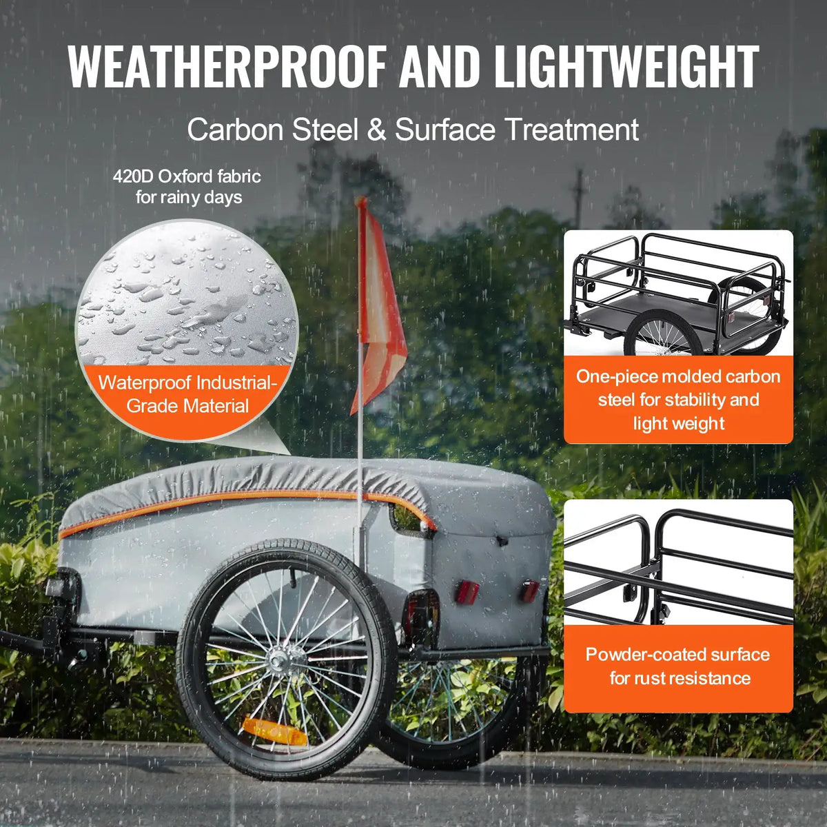 Lbs Bike Cargo Trailer Cart — product image 3