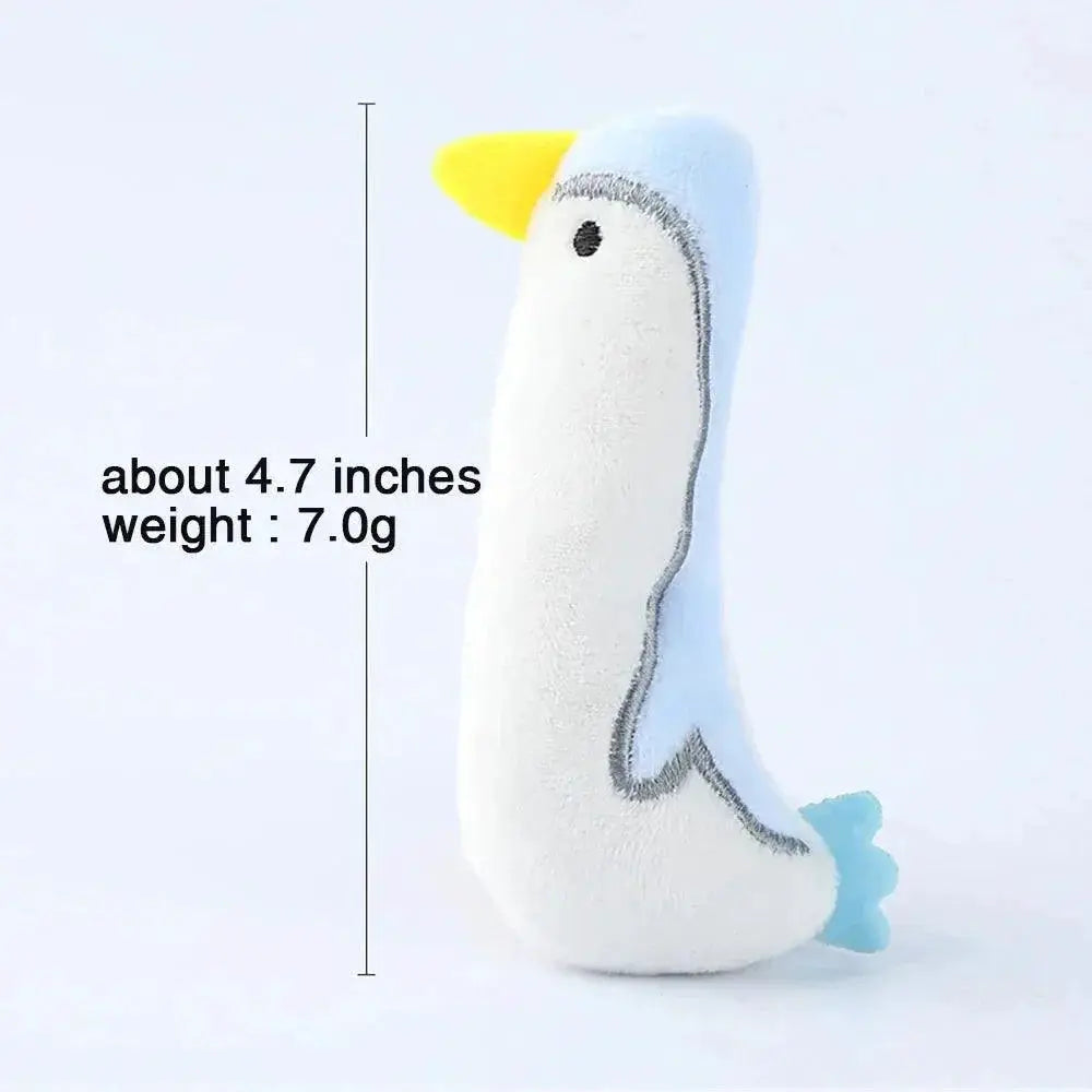 Catnip Plush Toy for Cats and Kittens Dental Care Accessory