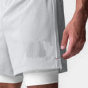 Men's 2-In-1 Camo Quick-Dry Running Shorts For Gym Training