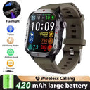 Military Smart Watch - Rugged Outdoor Use GPS