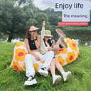 Outdoor Mattress Picnic Camping Carrying Inflatable Sofa Comfort