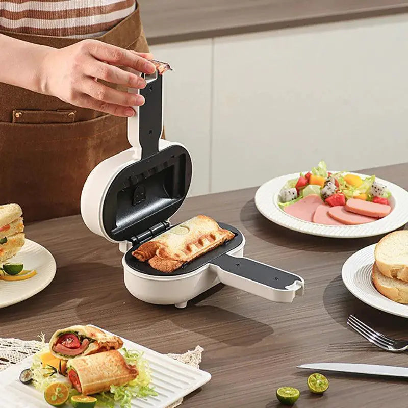 Mini Hot Dog Sandwich Makers Double Sided Heating Machine