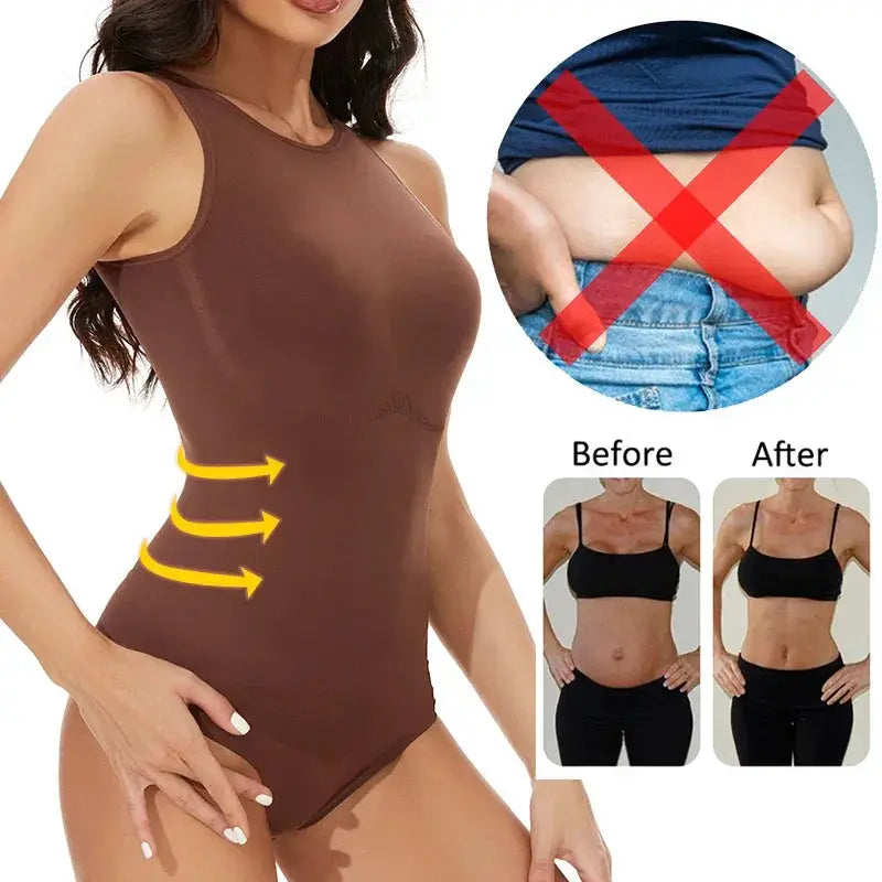 Missmoly Womens Shapewear Bodysuits For Tummy Control