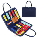 Travel Busy Board For Toddler Fine Motor