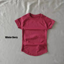 Women Fitness Tee DF Logo Lightweight Crop Top