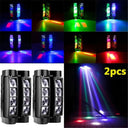 2 Pack RGBW Mini Spider Stage Light