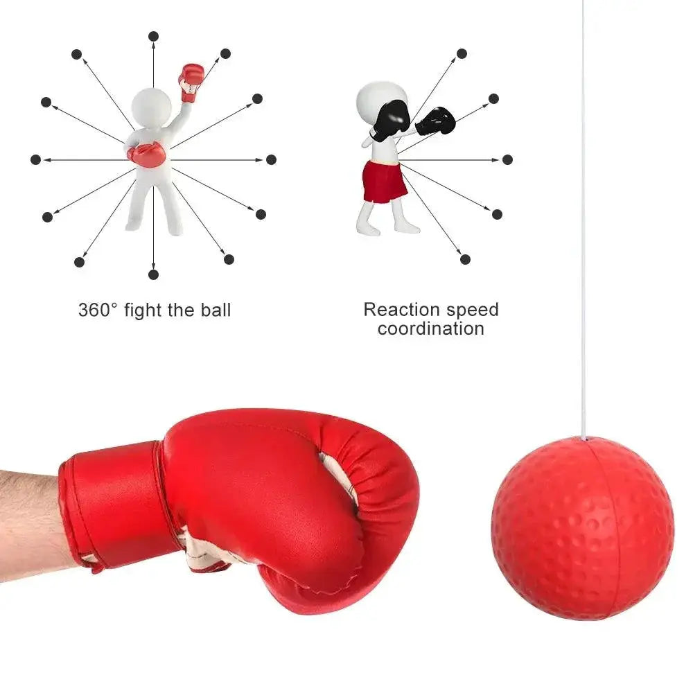 Boxing Speed Ball Head Mounted Punch For MMA Sanda Training