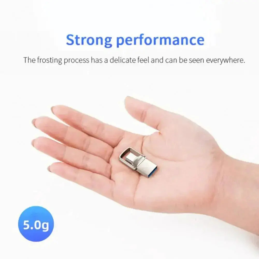 Portable Metal USB SSD High Speed External Storage Drive 2TB
