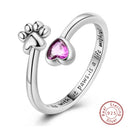 Adjustable Ring Sterling Silver Mermaid
