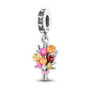 Charm Sterling Silver Bead Pendant