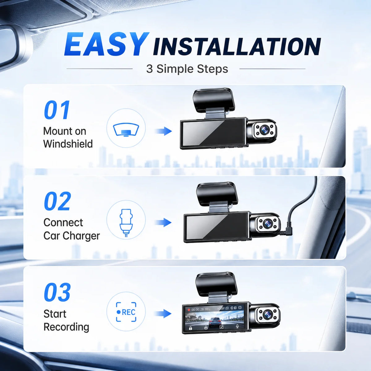 Infrared Car Dash Cam