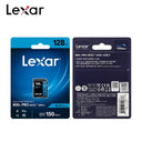Lexar SDXC 256GB 128GB 64GB SDHC 32GB Memory Card for Camera V30 V10 4K Video Card Original SD Card for Canon Nikon Sony Camera