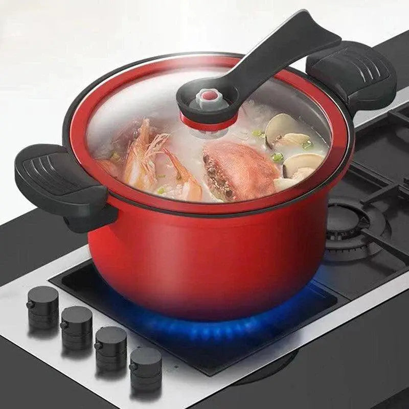 Pressure Cooker 3.5L Non Stick For Soup Rice And Meat