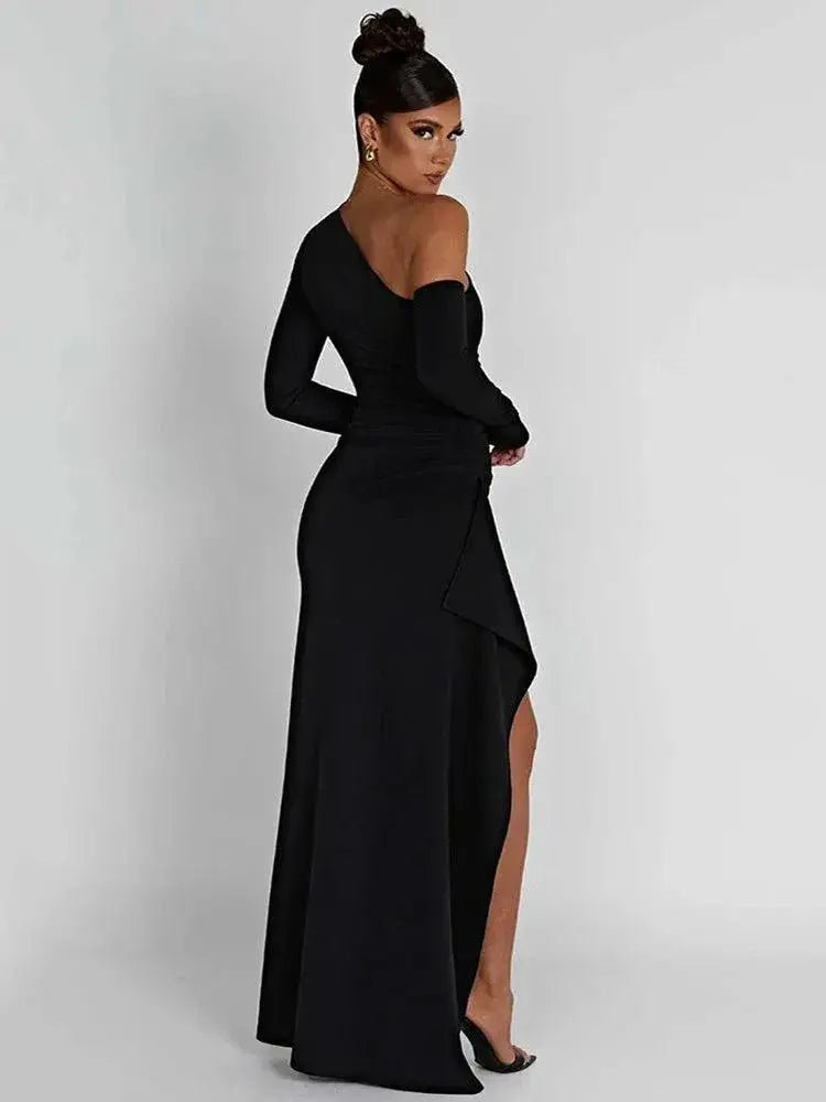 Mozision Maxi Dress Seductive Night Out For Club Goddesses
