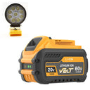 Replacement Li-ion Battery for Flexvolt 20V MAX Tools