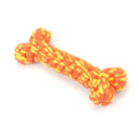 Cotton Bone Chew Toy for Small and Large Dogs Dental Care Safe Play