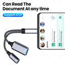 USB C OTG Adapter - 2 In 1 PD Fast Charging