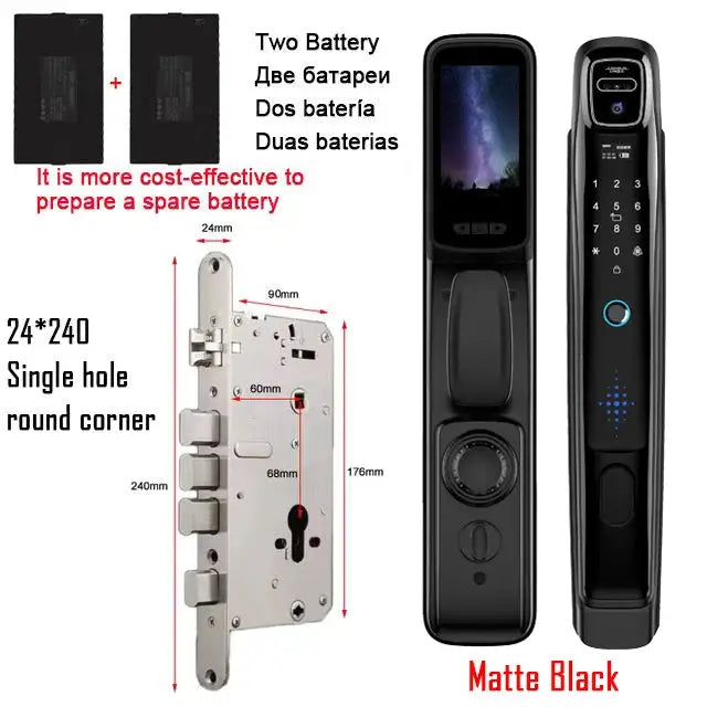 Smart Door Lock - Face Recognition Wifi — product view 9