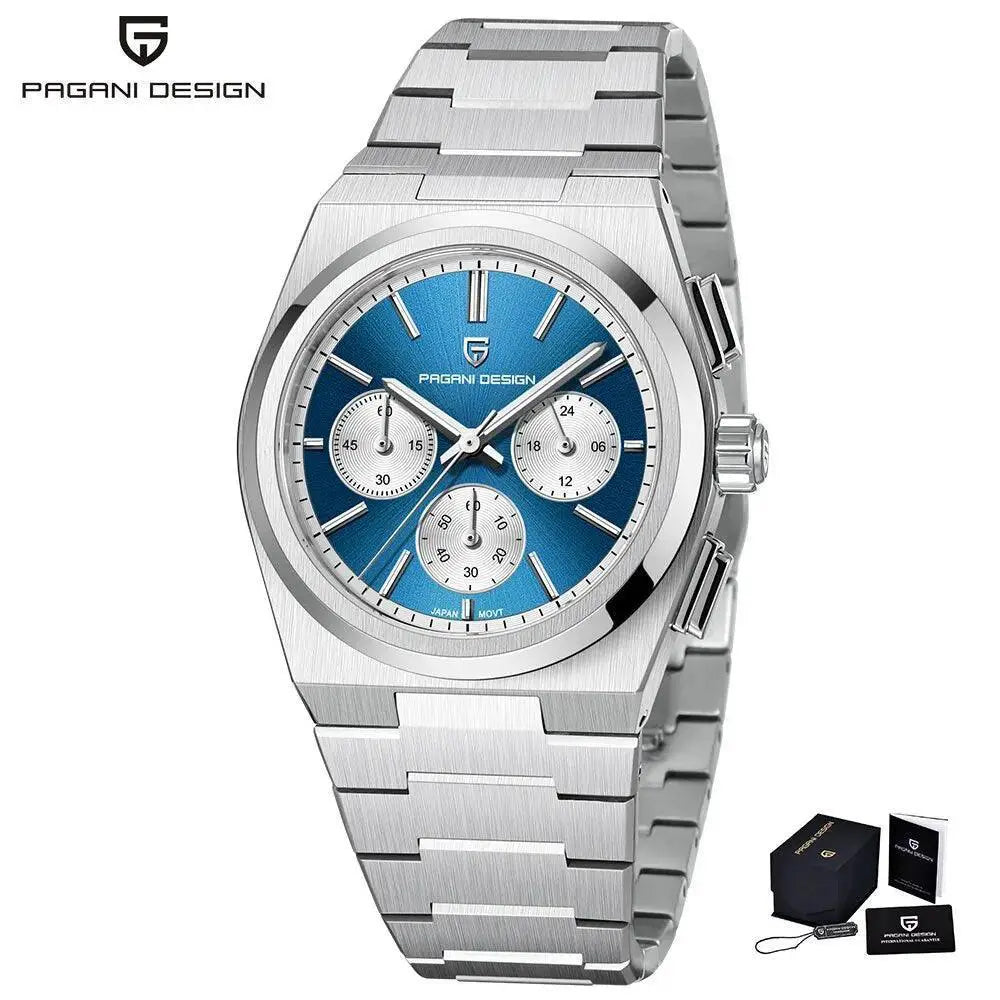 Precise Chronograph Watch for Office Use — product view 9