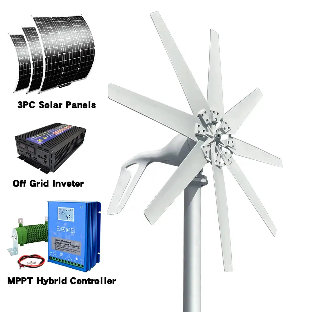 Quiet Off Grid Wind Power System — product view 8