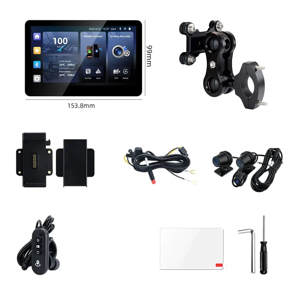 Ekiy Wireless CarPlay Motorcycle GPS — product view 8