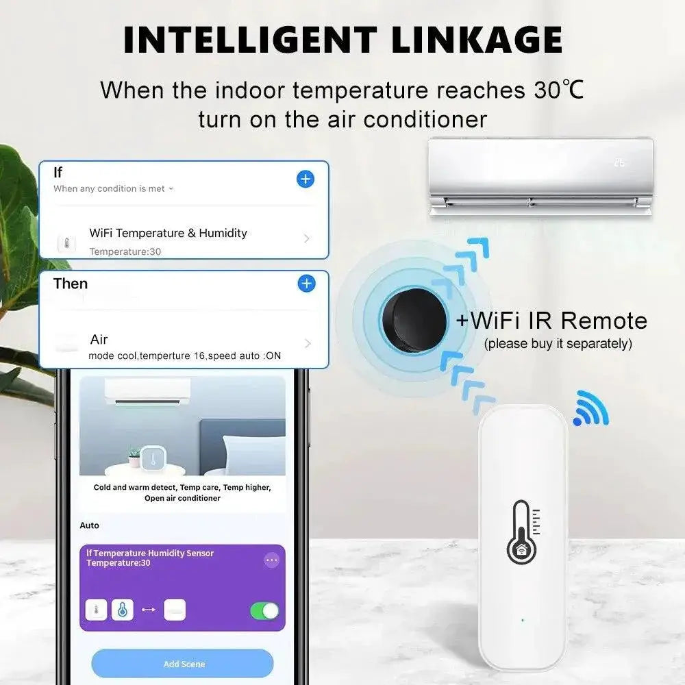 Smart Home Sensor Voice Controlled Temperature and Humidity
