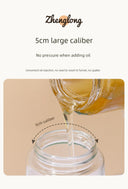 Glass Spray Oil Bottle Jar for Air Fryer Kitchen Use