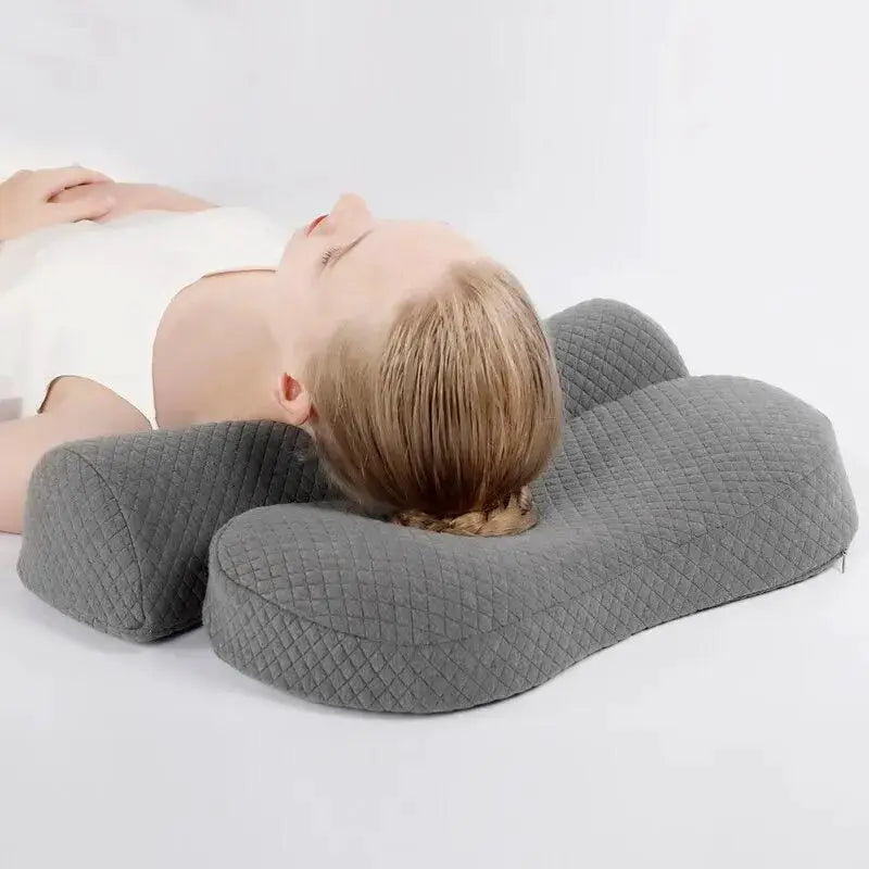 Orthopedic Cervical Pillow for Side Sleepers Memory Foam