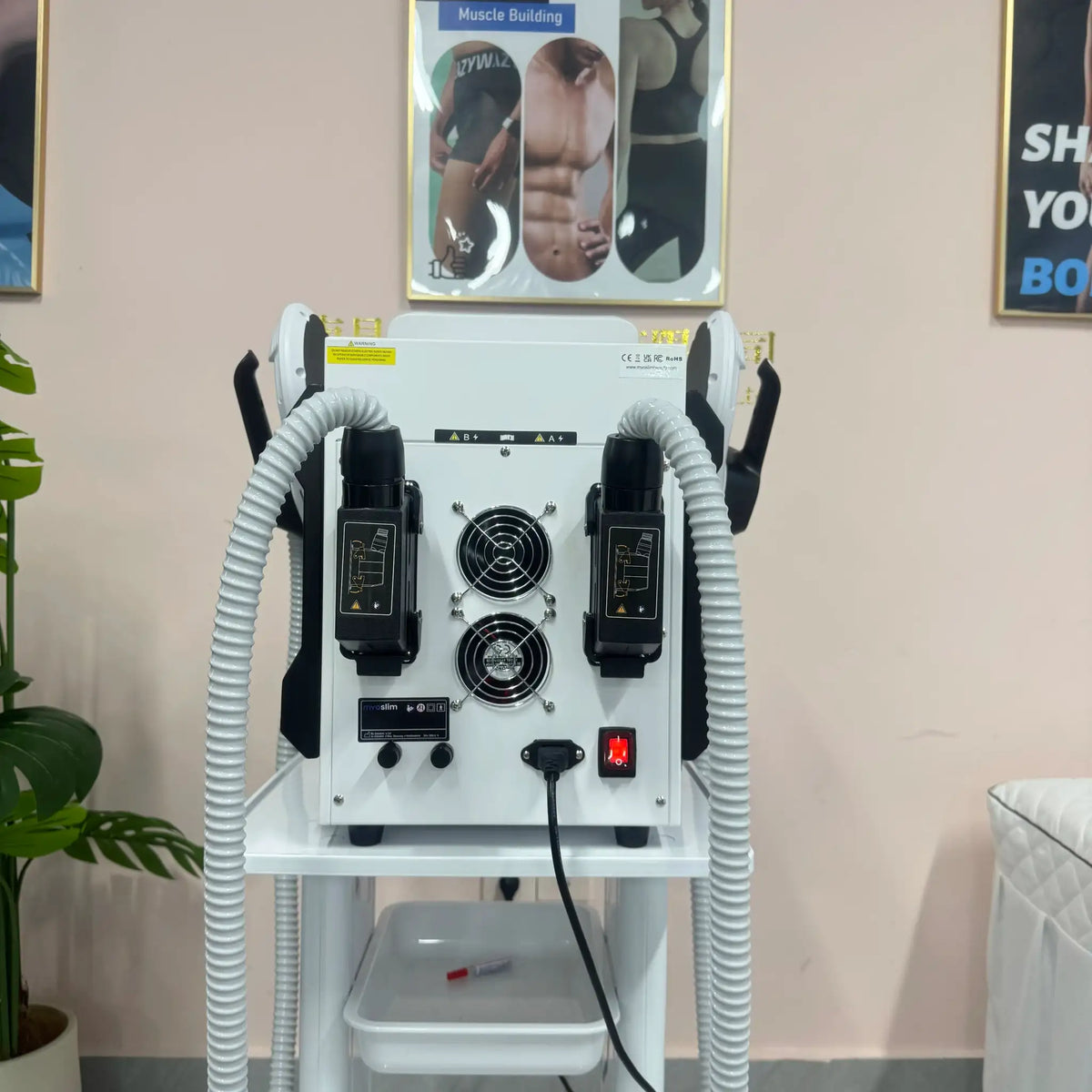 EMSzero 15 Tesla 6500W NEO Electromagnetic Muscle Stimulation Therapy Machine for Body Slimming and Fat Burning