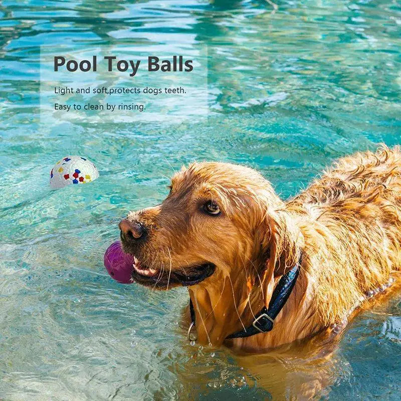 Solid Dog Chew Ball Toy For All Sizes Puncture Resistant