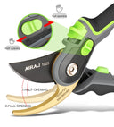 AIRAJ Industrial Grade Pruning Shears Are Labor-Saving Tools