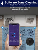 New Product Release Self Empty Floor Robot Vacuum ABIR R30