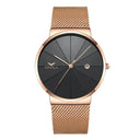 Onola Mens Gold Waterproof Quartz