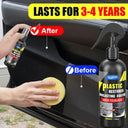 Car Plastic Restorer Back Black
