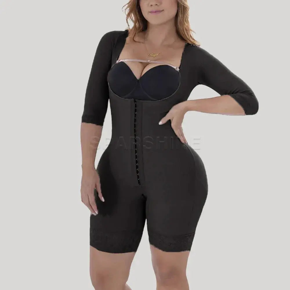Postpartum Hourglass Faja Front Hooks Nursing Shapewear