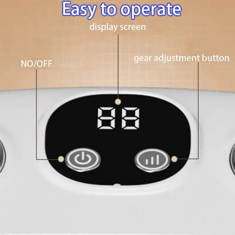 Foot Massager with Vibration Rotation Multifunctional Calf Leg Muscle Relaxation Fascia Massage Wireless Use
