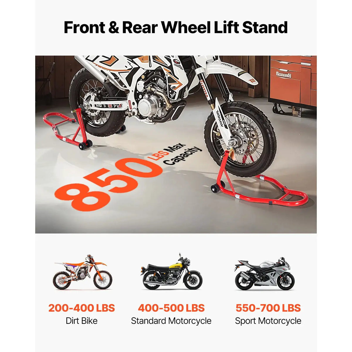 Steel Motorcycle Lift Stand — product image 3
