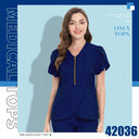 Breathable Comfort Scrub Top for Nurses
