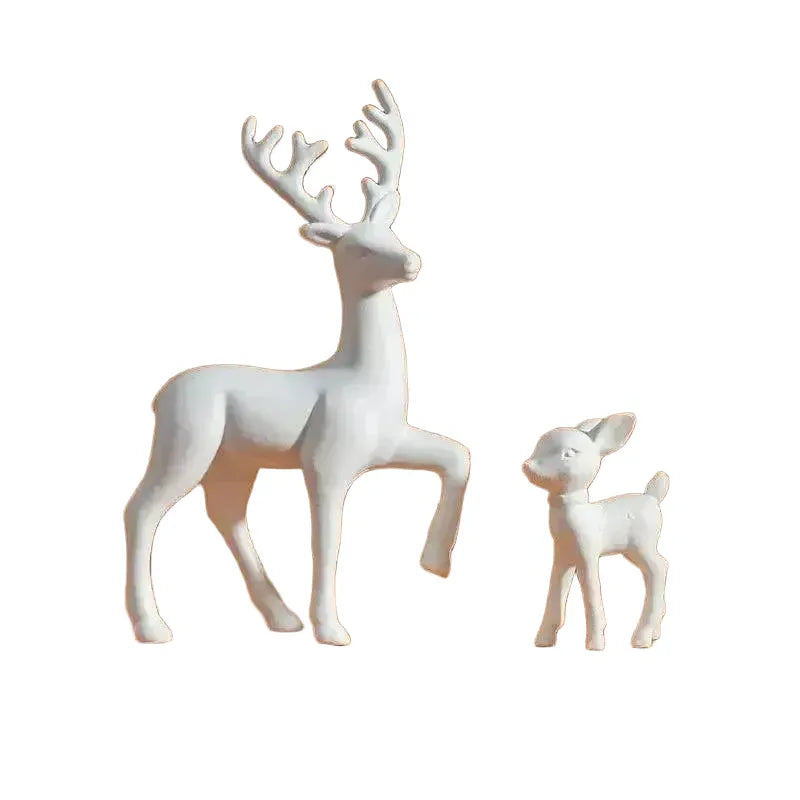 Festive Resin Deer Centerpiece for Home — product view 1