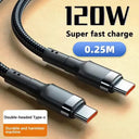 Type C Cable - 120W Fast Power Quick Charge