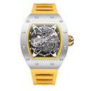 Luxury Men Tonneau Mechanical Watch