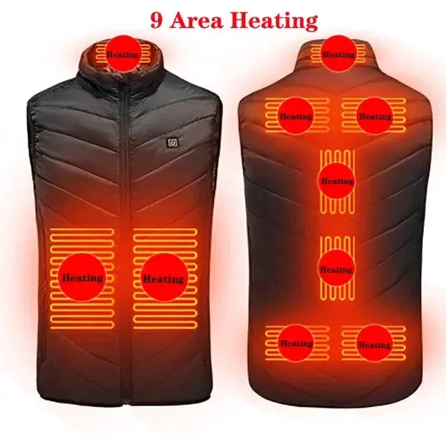 Heated Vest for Men Women Winter Warmth — product view 11