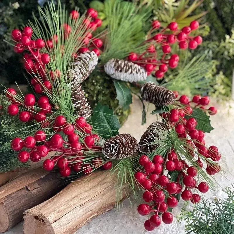 Artificial Pearl Berry Stamens for Festive Decor 50-300 Pcs