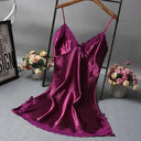 Women Lace Patchwork Sleep Nightdress