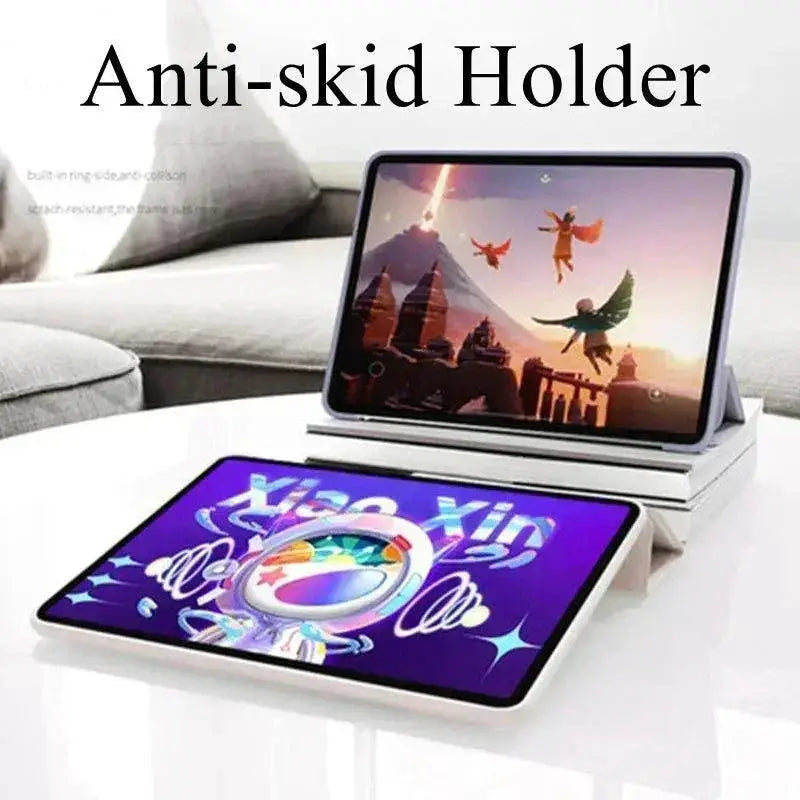Pad Trifold Leather Smart Cover Case For Xiaoxin Pad 10.6