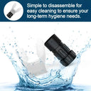 Portable Breathing Trainer For Lungs Adjustable Resistance