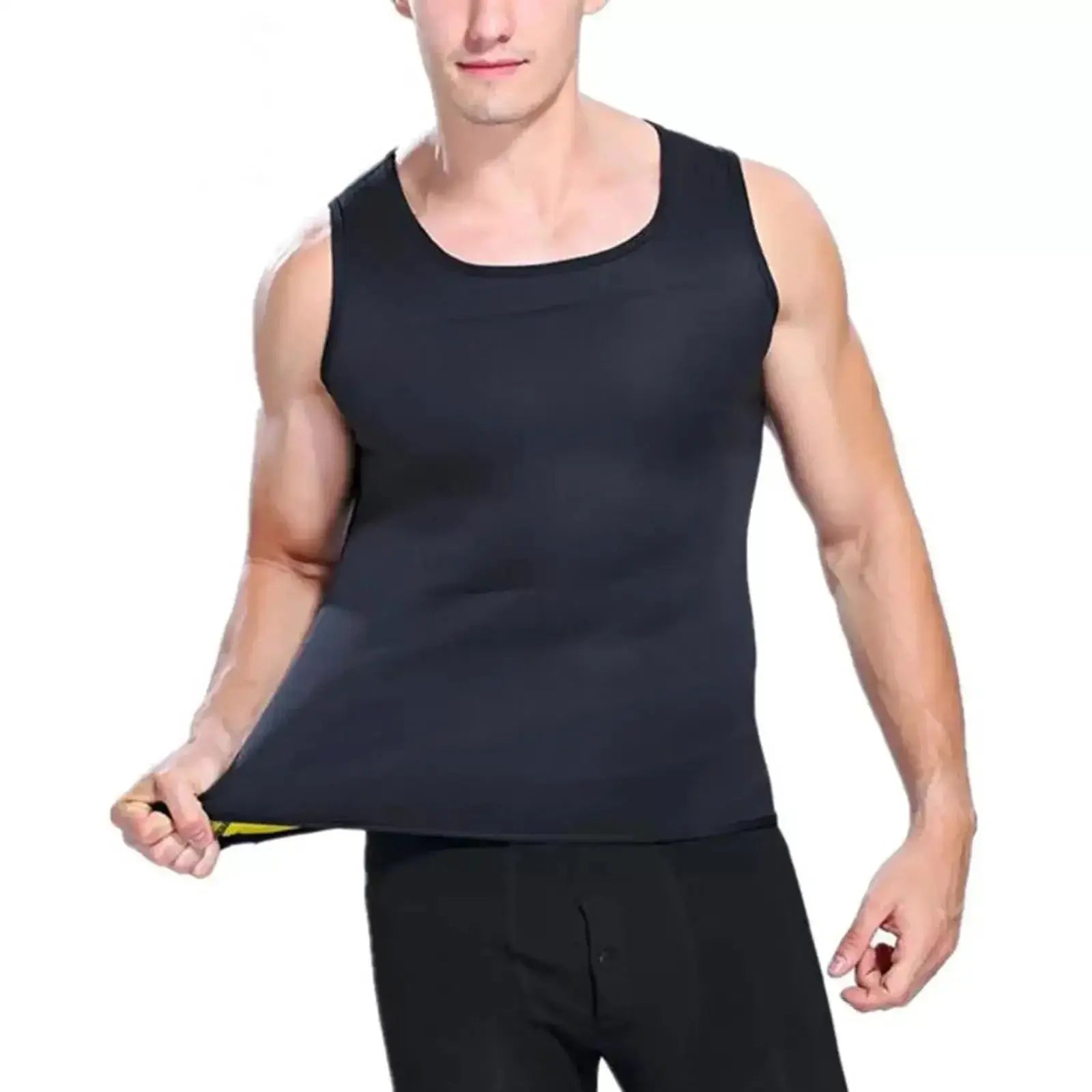 Men's Hot Sauna Vest for Slimming and Weight Loss Workout