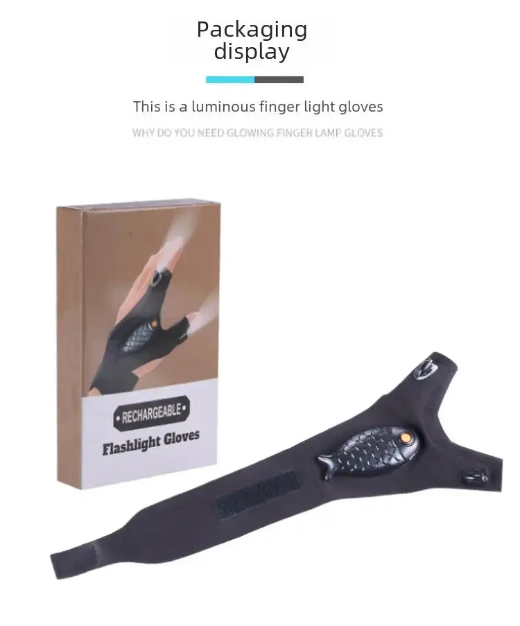 Illuminated Glove for Night Fishing — product view 18